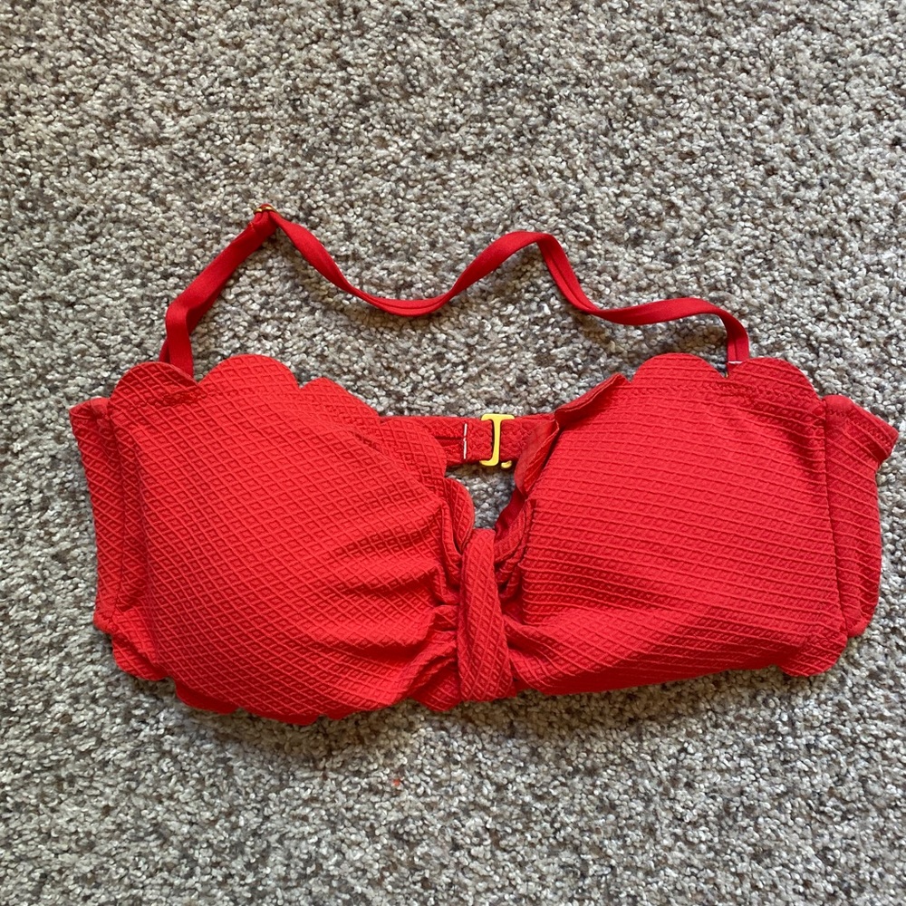 EUC Jessica Simpson Bandeau Bikini Top - Size Large